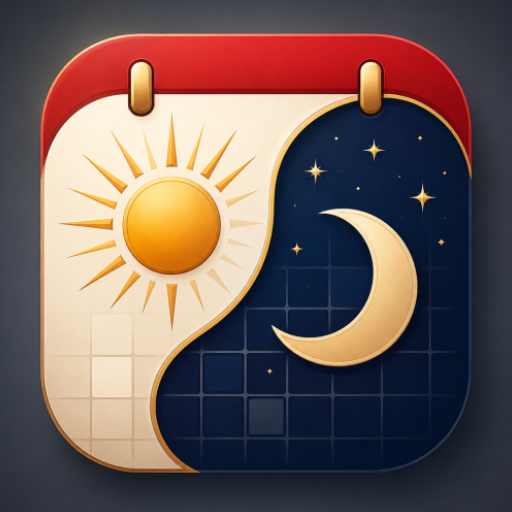 Two Calendars Chinese Lunar app icon